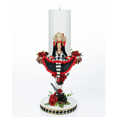 Acquista in Italia Katherine's Collection 2024 Portacandela Alice Rosso KC28-428131