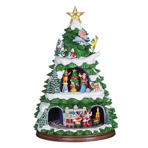 Disney albero di natale animato ornamento da tavolo