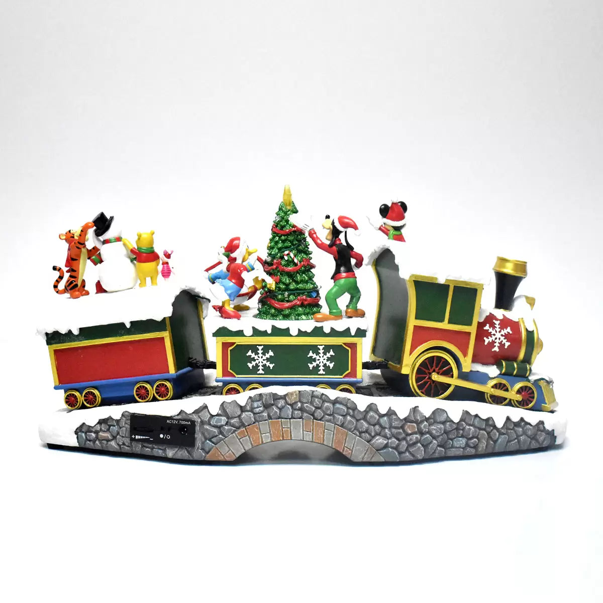Disney treno natalizio ornamento da tavolo