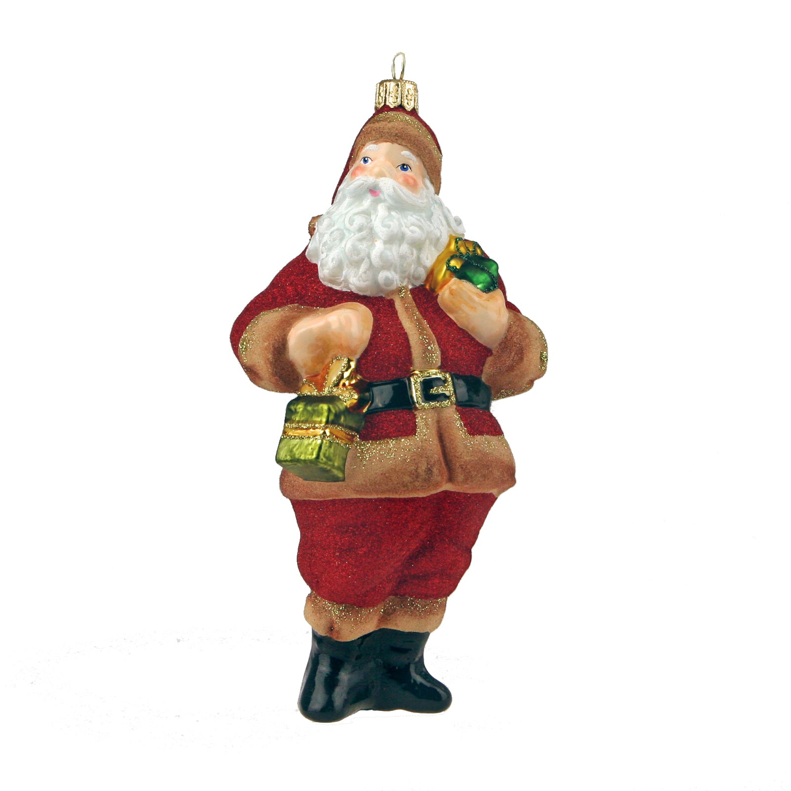 Santa Claus vetro soffiato a bocca in Polonia Komozja Family