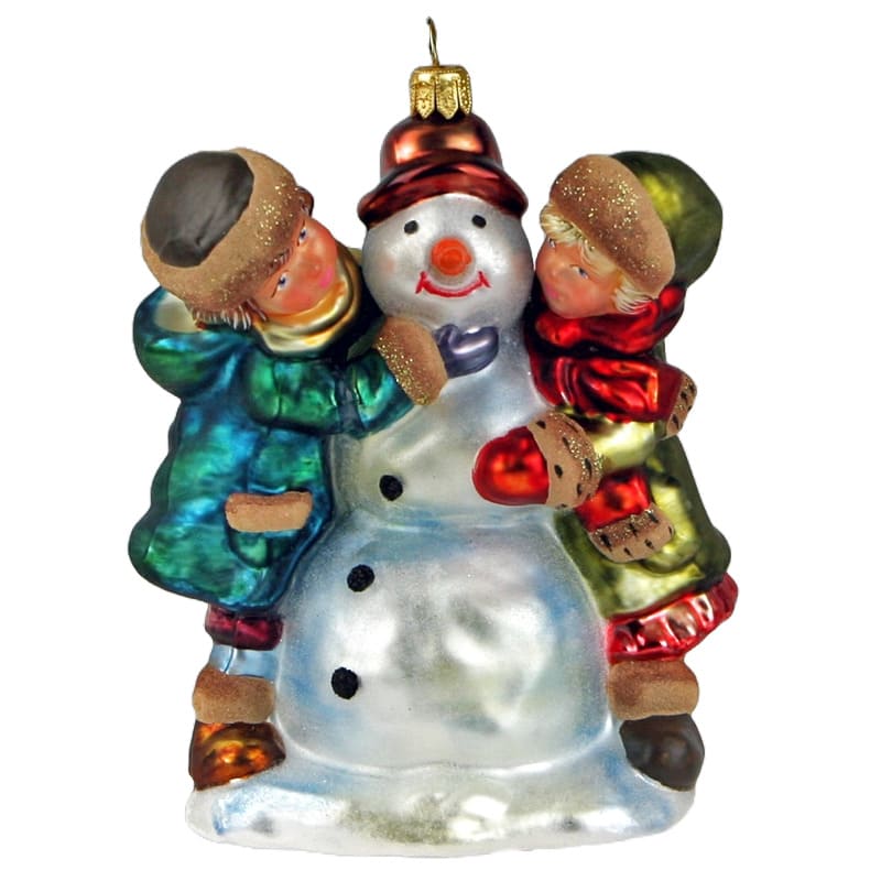 Acquista in Italia Bambini con Pupazzo di Neve Komozja Family