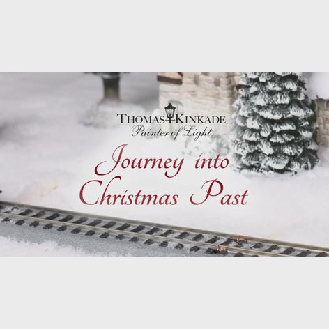 Thomas Kinkade video del trenino elettrico Christmas Express