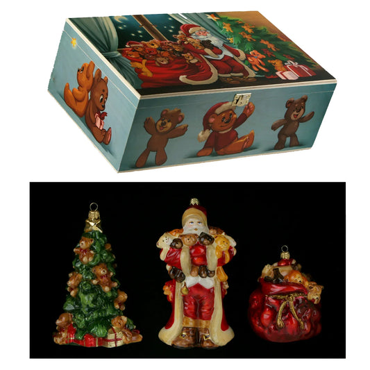 Collezione Orsetti Komozja Family Mostowski Albero Santa Claus