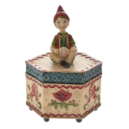 Acquista in Italia Iliadis Carillon Natale In resina con Pinocchio