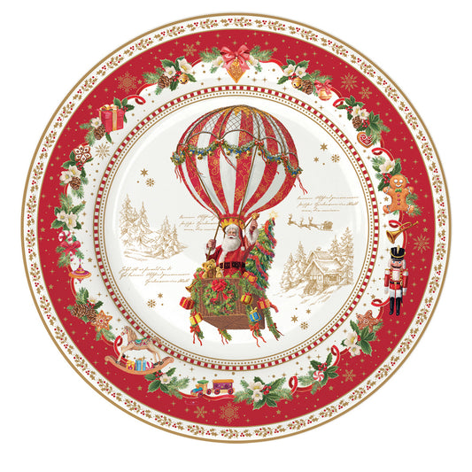 Servizio da 6 piatti (18 pz) in porcellana Christmas Memories Easy Life