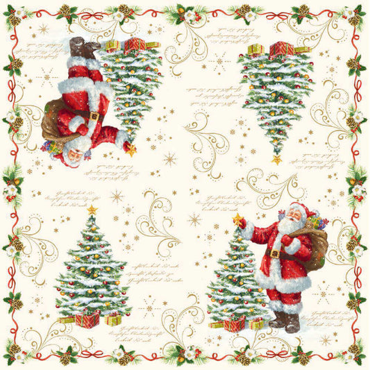 Acquista in Italia Confezione 20 Tovaglioli Carta 33x33 Magic Christmas Easy Life R0414_MAGI