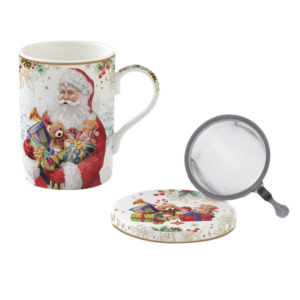 Acquista in Italia Infuser set Santa is coming, articolo R0105#SANC della collezione di Easy Life.