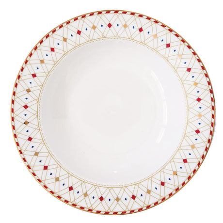 Acquista in Italia Servizio da 6 piatti (18 pz) in porcellana Christmas Wonderland, articolo R0942#CHWO della collezione di Easy Life.