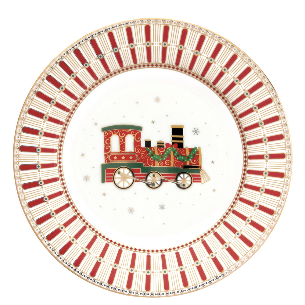 Acquista in Italia Servizio da 6 piatti (18 pz) in porcellana Polar Express, articolo R0942#EXPR della collezione di Easy Life.