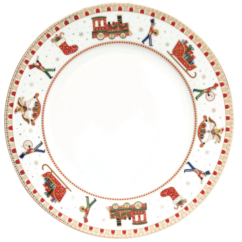 Acquista in Italia Servizio da 6 piatti (18 pz) in porcellana Polar Express, articolo R0942#EXPR della collezione di Easy Life.