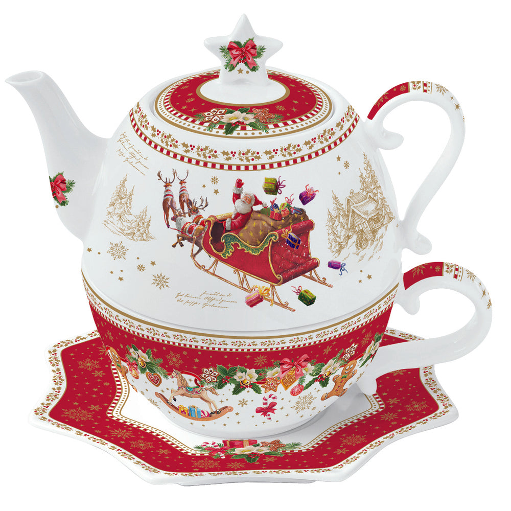 Tea for one in porcellana Christmas Memories