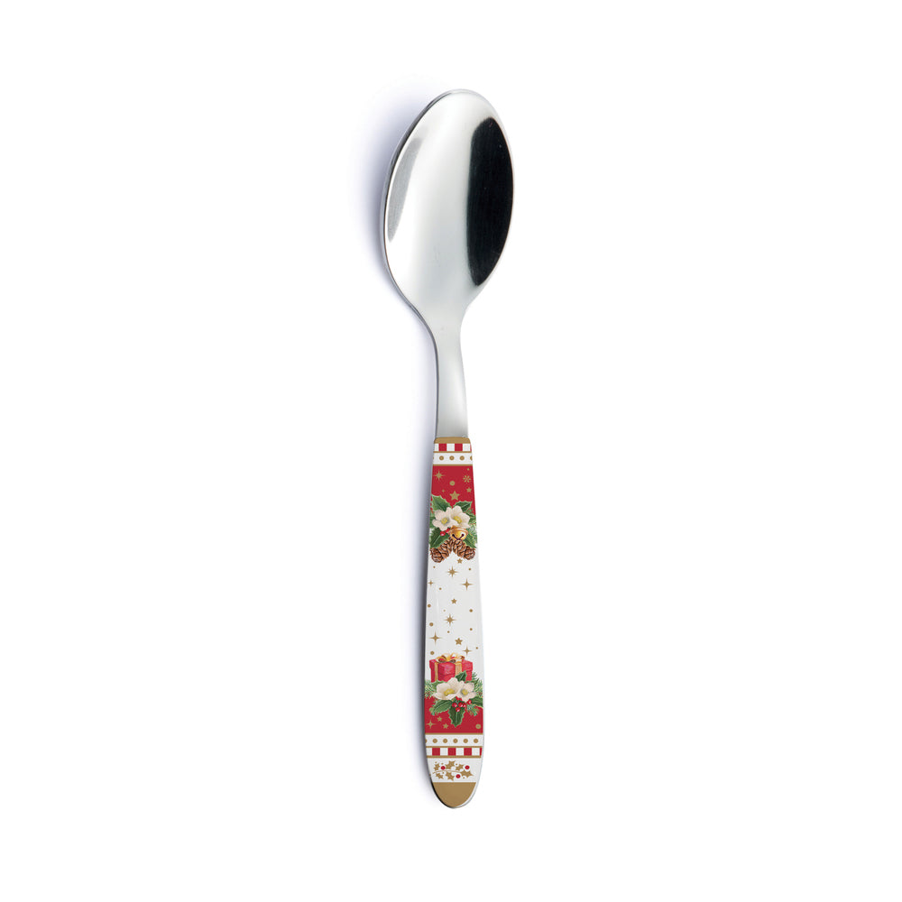 Easy Life set di posate in acciaio con manico decorato Christmas Memories