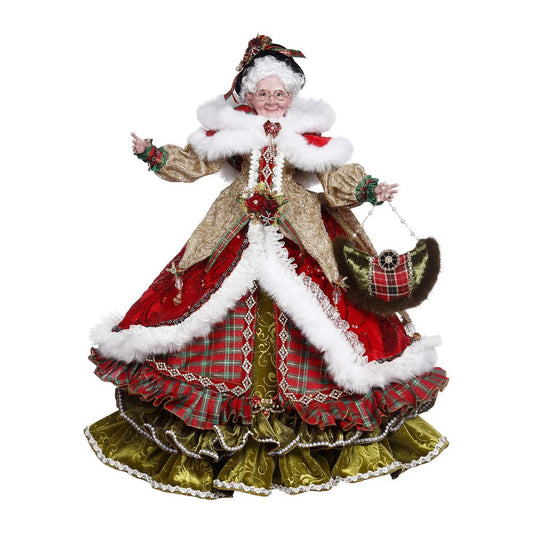 Figura di Signora Claus con abito natalizio Mark Roberts MR 51-23930