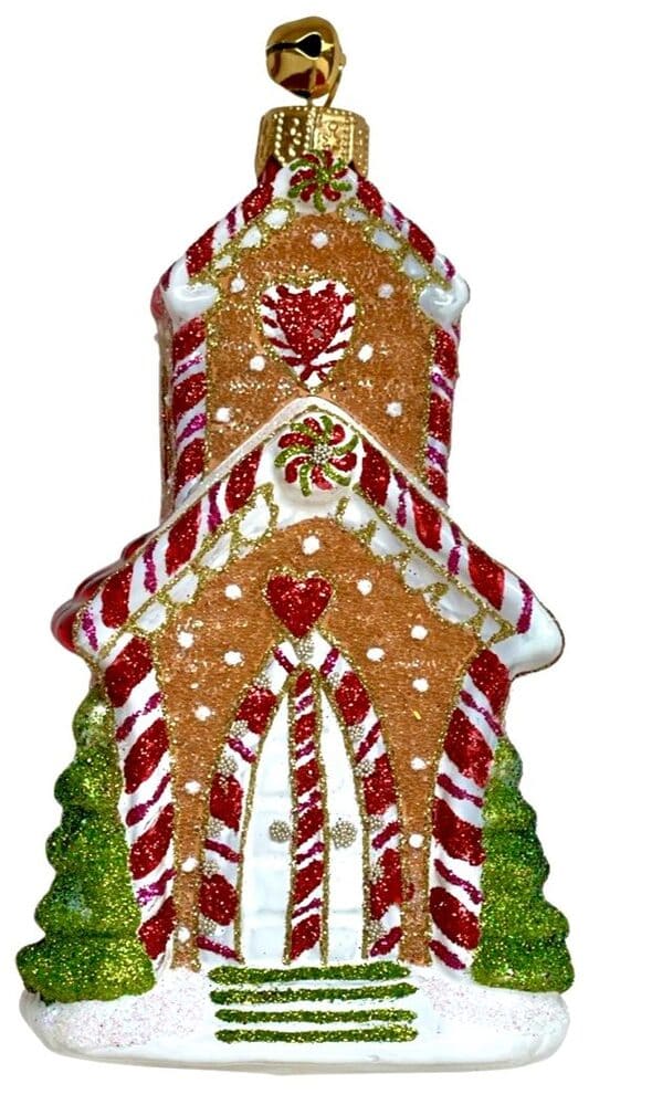 Acquista in Italia Ginger Chapel vetro soffiato Jingle Nog 80137