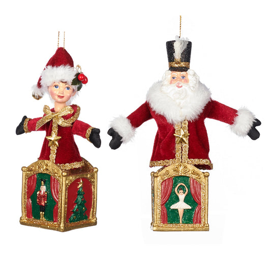 Acquista in Italia Santa Claus ed Elfo Jack in the Box Goodwill Belgium