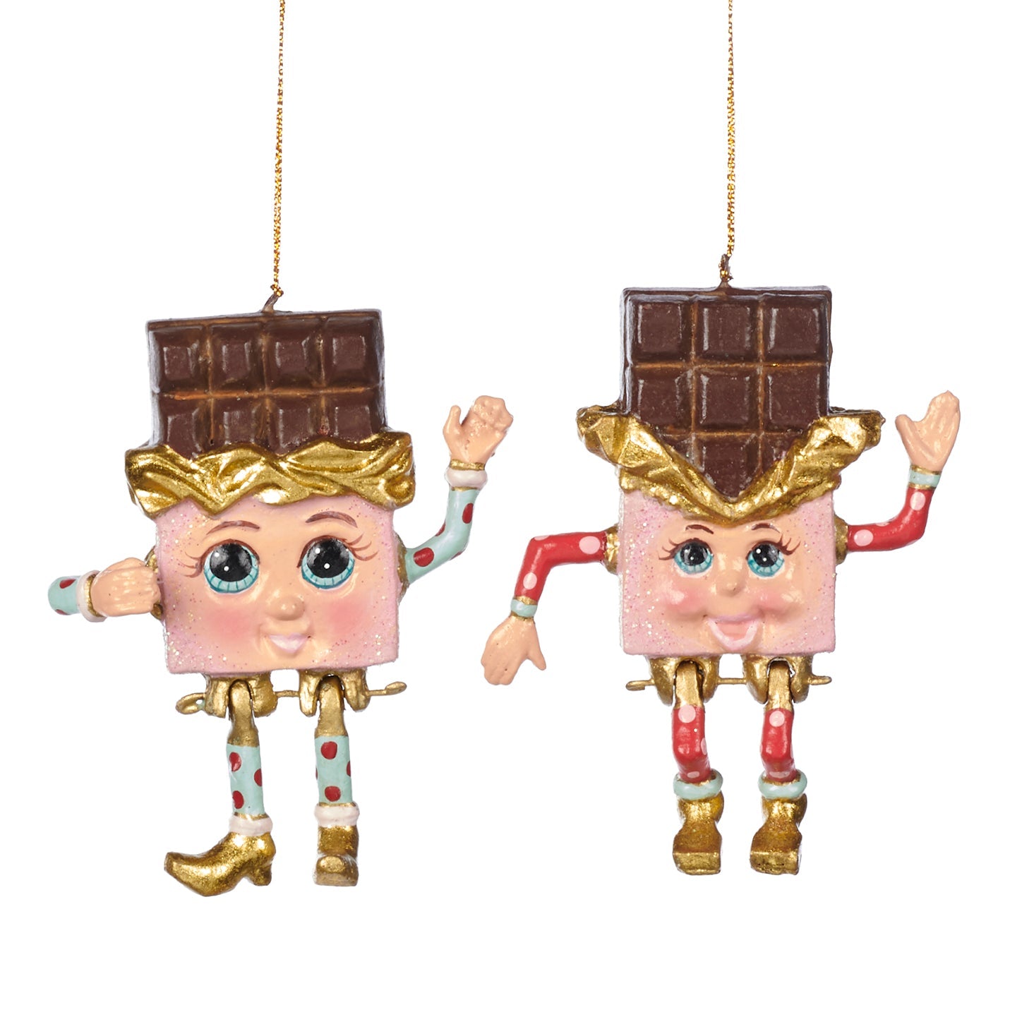 Acquista in Italia Barre di Cioccolato 2 Ornamenti Assortiti Goodwill Belgium