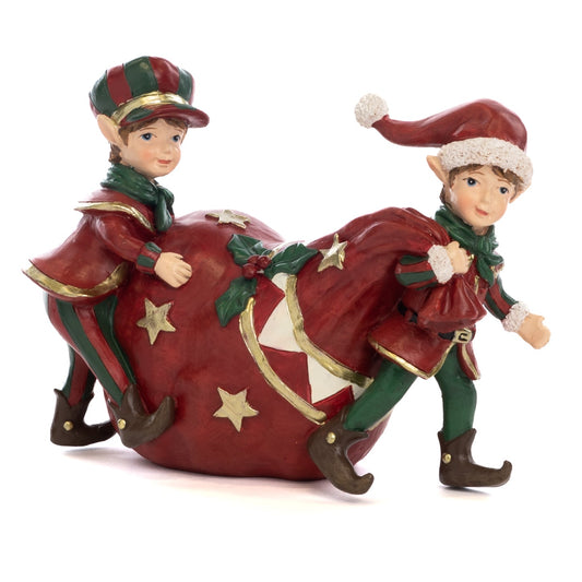 Acquista in Italia Aiutanti di Babbo Natale con Sacco di Regali Goodwill Belgium