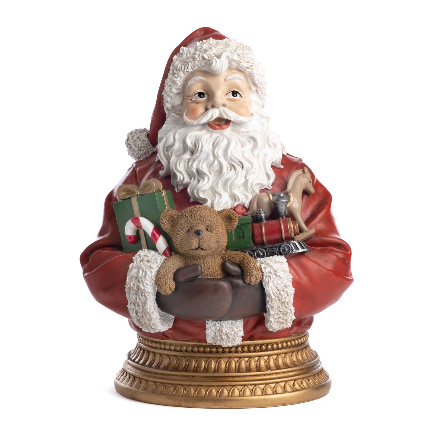 Acquista in Italia Busto di Santa Claus con Giocattoli Goodwill Belgium