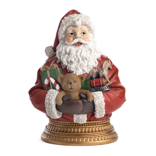 Acquista in Italia Busto di Santa Claus con Giocattoli Goodwill Belgium
