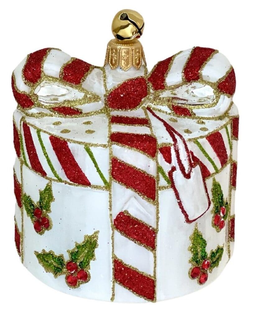 Acquista in Italia Holiday Present vetro soffiato Jingle Nog 80378