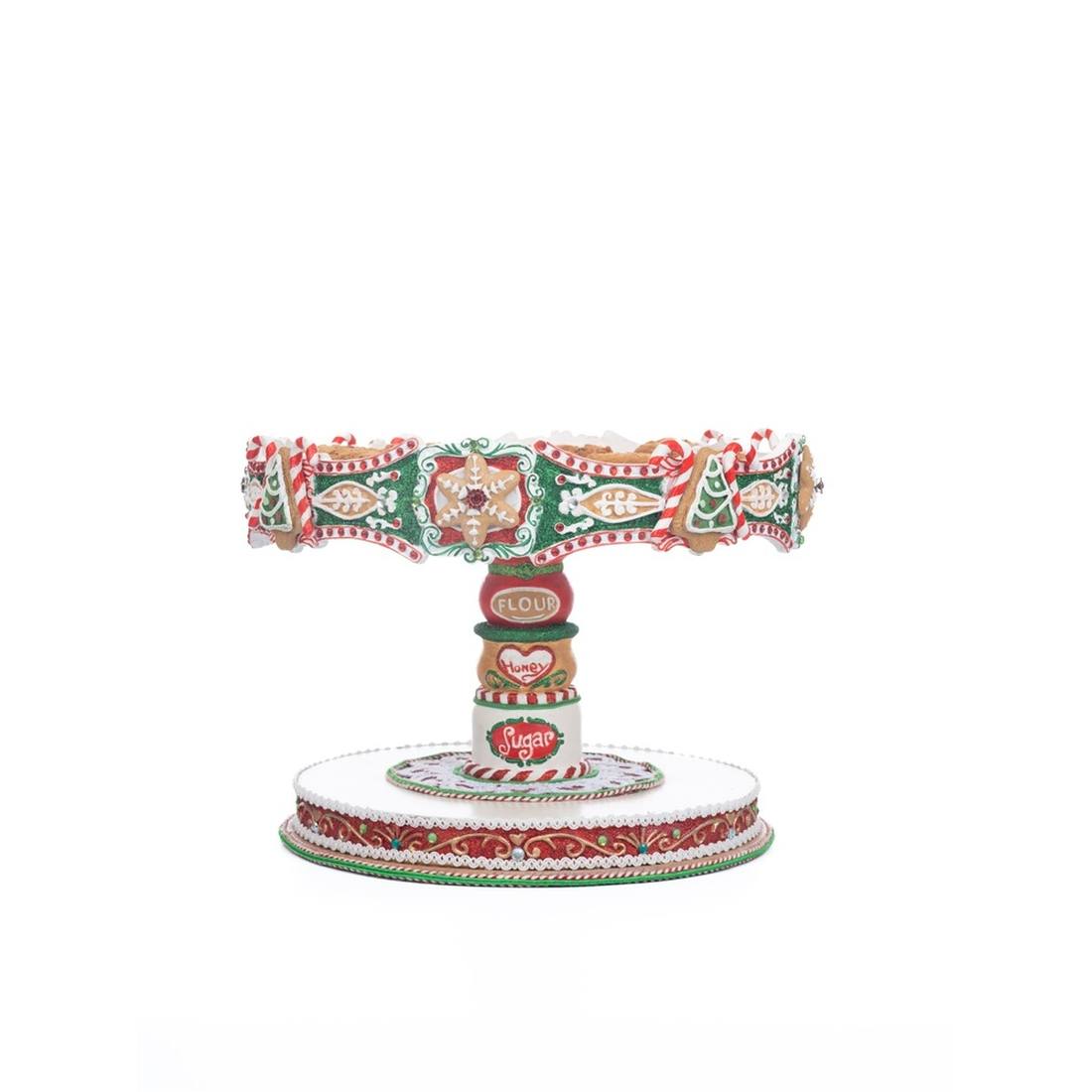 Acquista in Italia Katherine's Collection Seasoned Greering Alzata per torta KC-28-328048 North Pole Christmas Shop