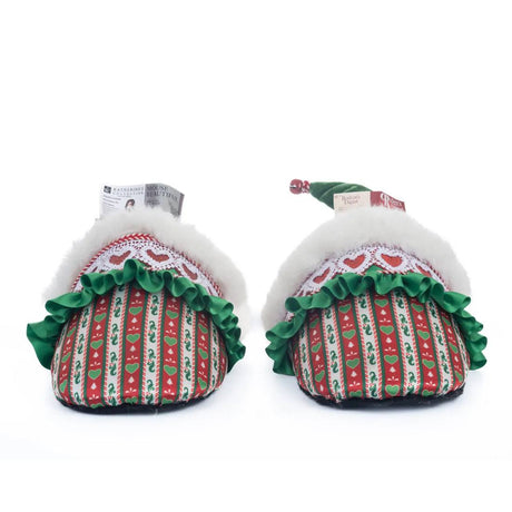 Acquista in Italia Katherine's Collection Seasoned Greering Topi in pantofole KC-28-328051 North Pole Christmas Shop