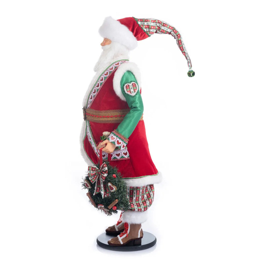 Acquista in Italia Katherine's Collection Seasoned Greering Babbo Natale KC-28-328725 North Pole Christmas Shop