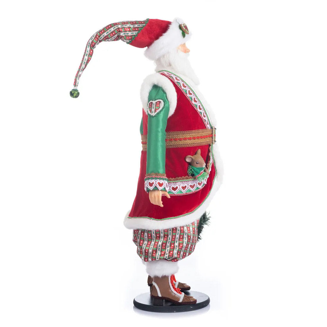 Acquista in Italia Katherine's Collection Seasoned Greering Babbo Natale KC-28-328725 North Pole Christmas Shop