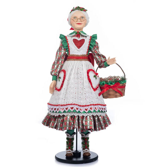 Acquista in Italia Katherine's Collection Seasoned Greering Signora Natale KC-28-328726 North Pole Christmas Shop