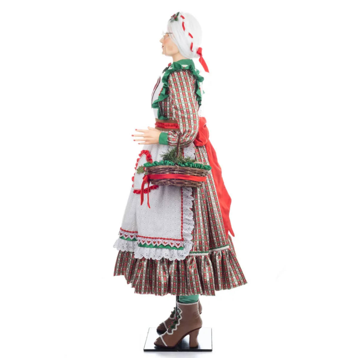 Acquista in Italia Katherine's Collection Seasoned Greering Signora Natale grandezza naturale KC-28-328728 North Pole Christmas Shop