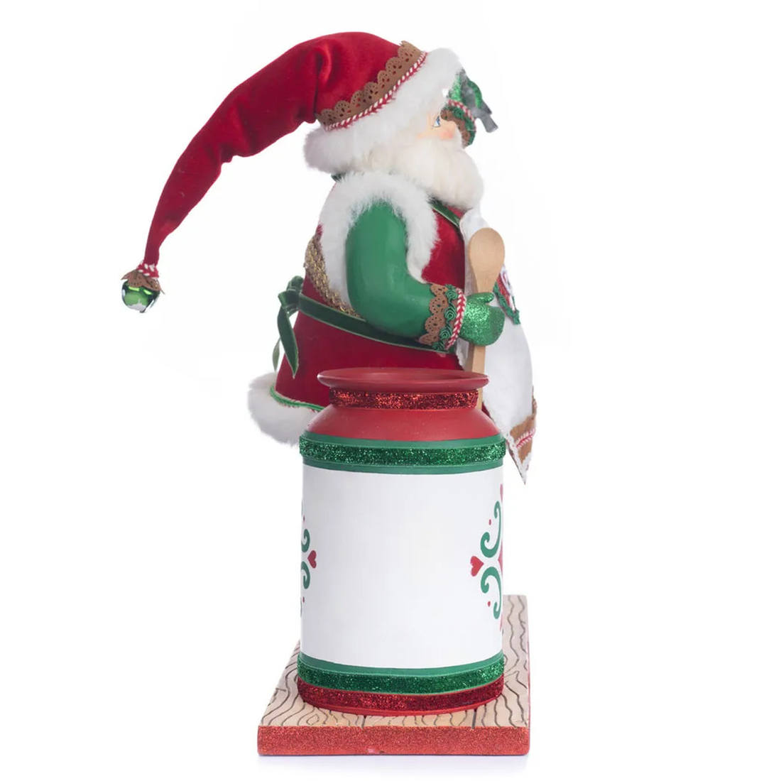 Acquista in Italia Katherine's Collection Seasoned Greering Figura di Babbo Natale KC-28-328733 North Pole Christmas Shop