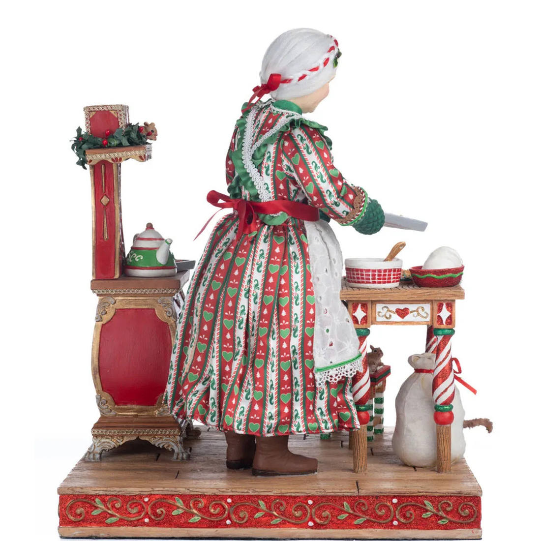 Acquista in Italia Katherine's Collection Seasoned Greering Signora Natale in cucina KC-28-328740 North Pole Christmas Shop