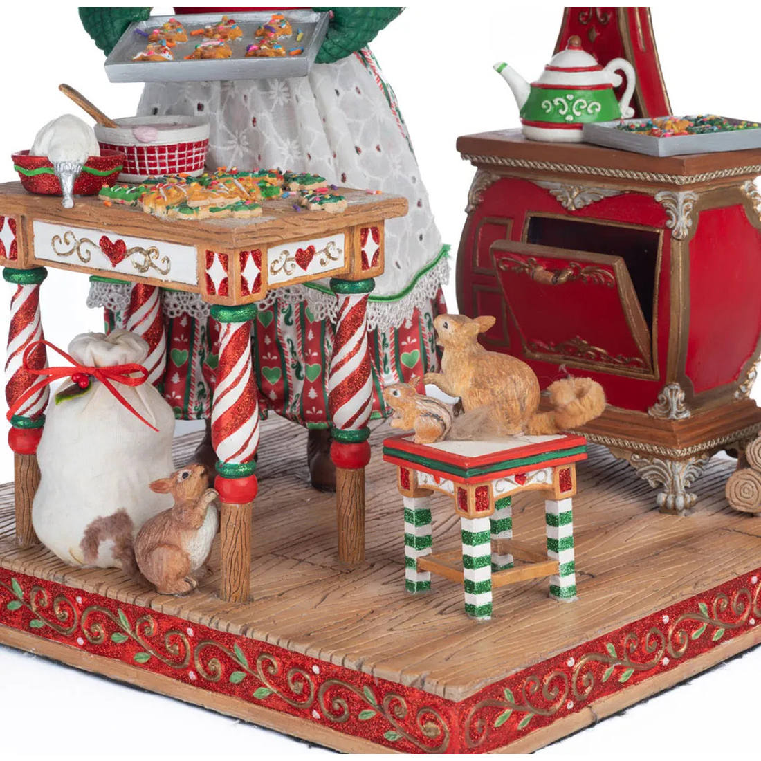 Acquista in Italia Katherine's Collection Seasoned Greering Signora Natale in cucina KC-28-328740 North Pole Christmas Shop