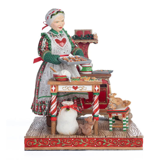 Acquista in Italia Katherine's Collection Seasoned Greering Signora Natale in cucina KC-28-328740 North Pole Christmas Shop