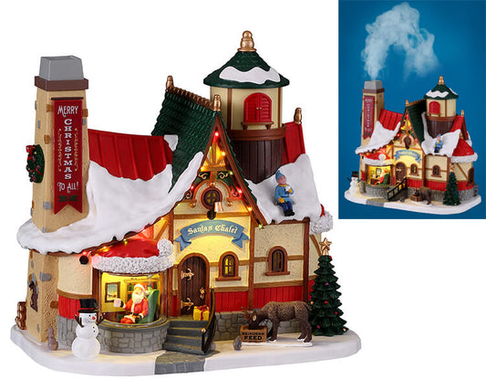 Acquista in Italia Lemax 2023 Santa'S Chalet (15742)