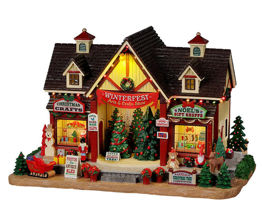 Acquista in Italia Lemax 2023 Winterfest Arts & Crafts Show (25865)