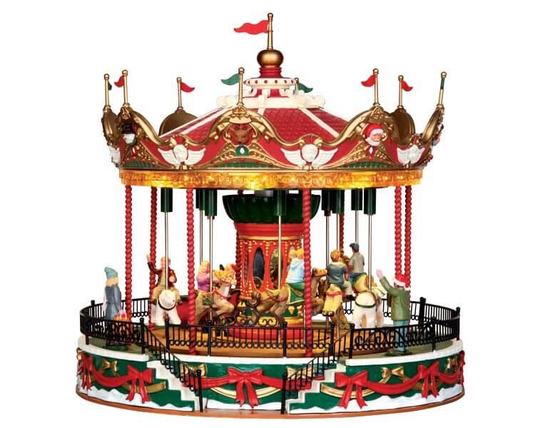 Acquista in Italia Lemax 2023 Santa Carousel (34682)