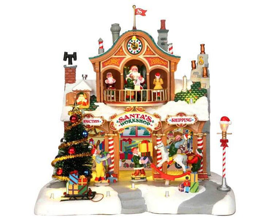 Acquista in Italia Lemax 2023 Santa'S Workshop (35558)