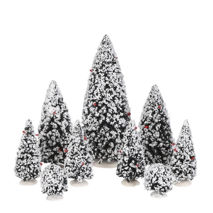 Sconto in Italia per Luville 608318 Set di 9 alberi assortiti Evergreen tree assorted