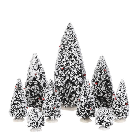 Sconto in Italia per Luville 608318 Set di 9 alberi assortiti Evergreen tree assorted