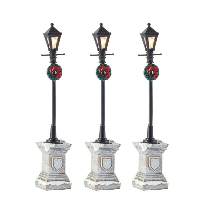 Sconto in Italia per Luville 612051 Set di 3 lampioni Street lantern on foot 3 pieces