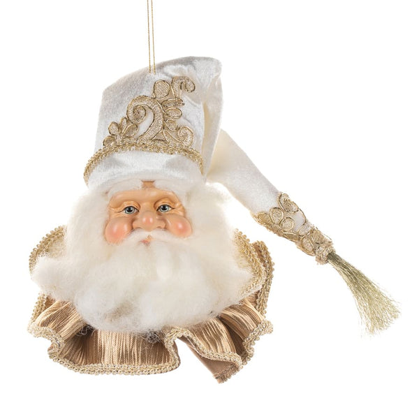Ornamento testa Majestic di Santa Claus Goodwill J 61411