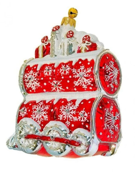 Acquista in Italia Peppochoo vetro soffiato Jingle Nog 80133