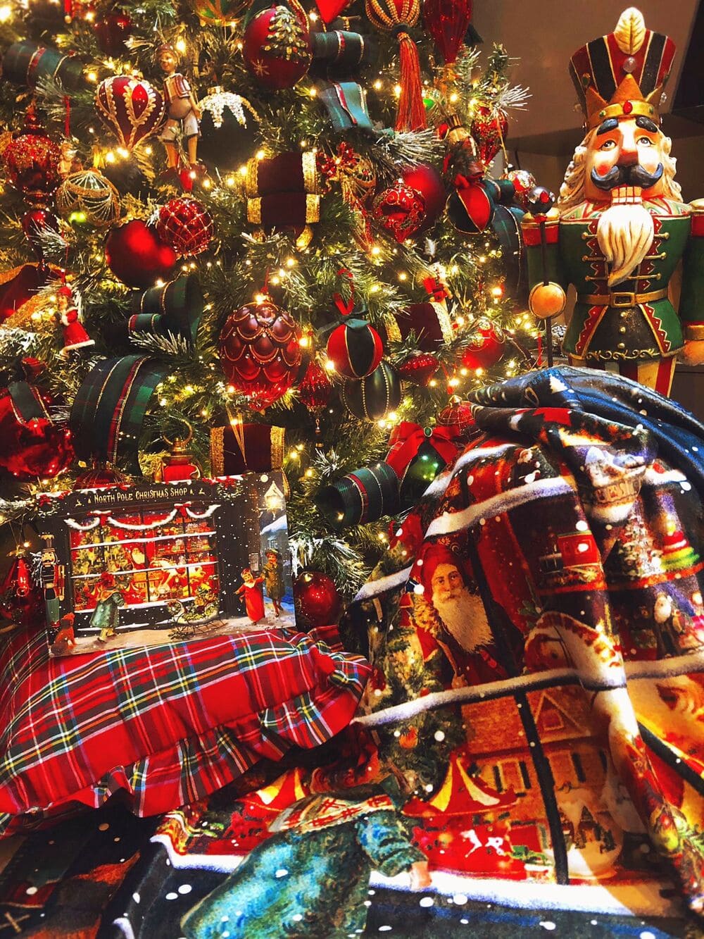 Complimese - plaid in pile - coperta natalizia idea regalo Natale pers –  publiassia