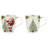 Set 2 tazze in porcellana Magic Christmas Easy Life