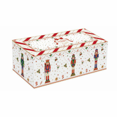 Acquista in Italia Set aperitivo in acacia 4 ciotole in porcellana Nutcracker Twist Easy Life R2073_NTWI