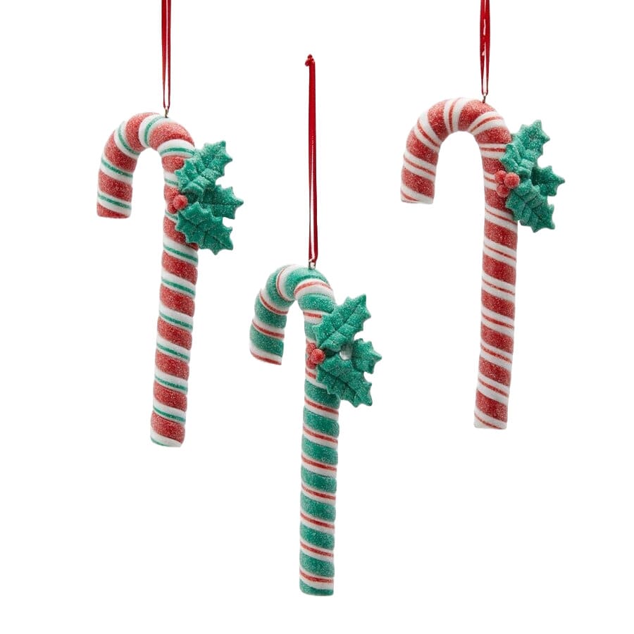 Set di 3 Decori per Albero Bastoncini di Zucchero EDG