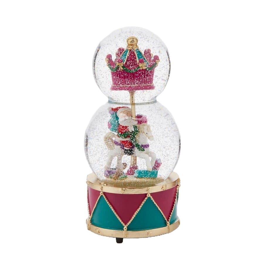 Snowglobe Babbo Natale Carillon EDG