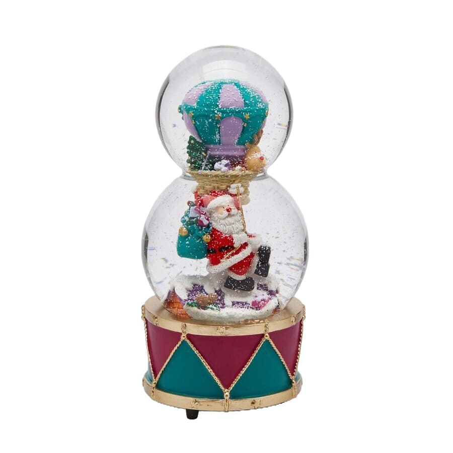 Snowglobe Babbo Natale Carillon EDG